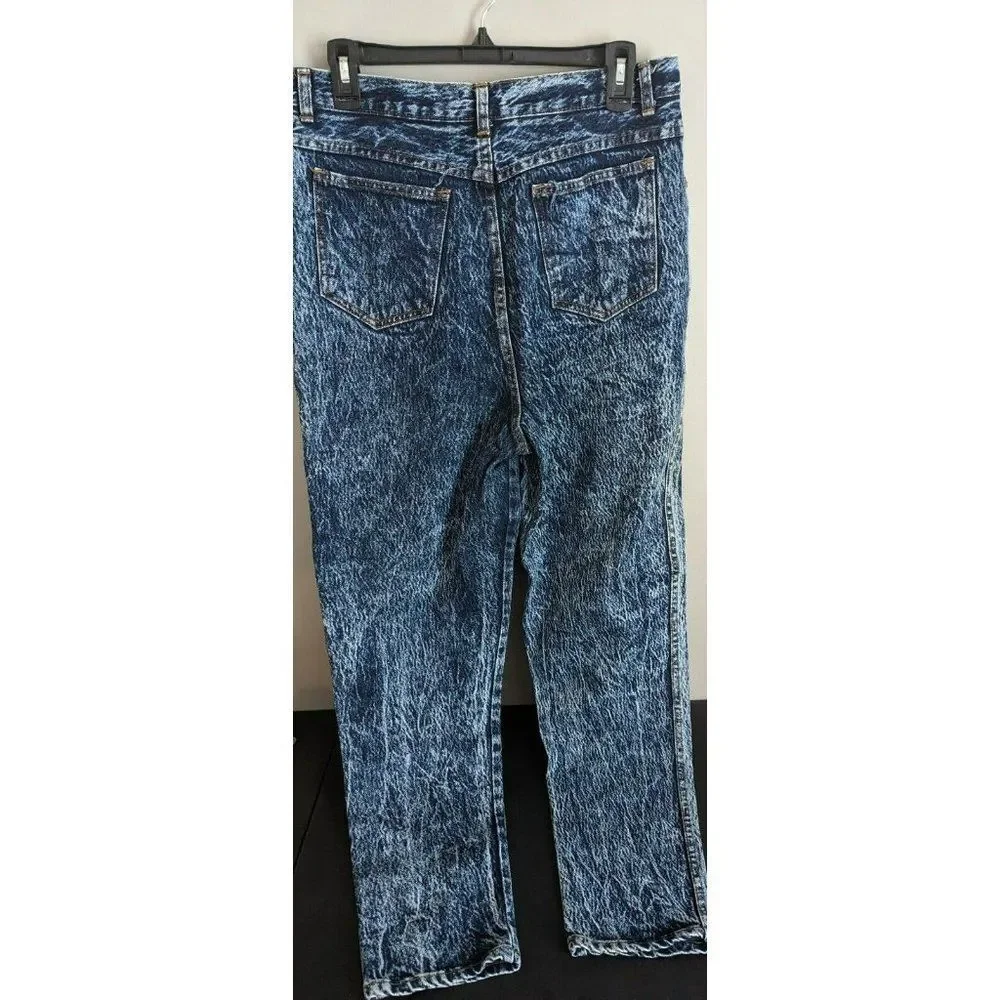 * Vintage Stefano Mom Jeans Acid Wash High Waisted Womens Size 14